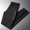 Ice Silk pants Men 2024 Summer New style High-end breathable stretch quick-drying pants Men casual sport pants Air-conditioned pants men details Picture
